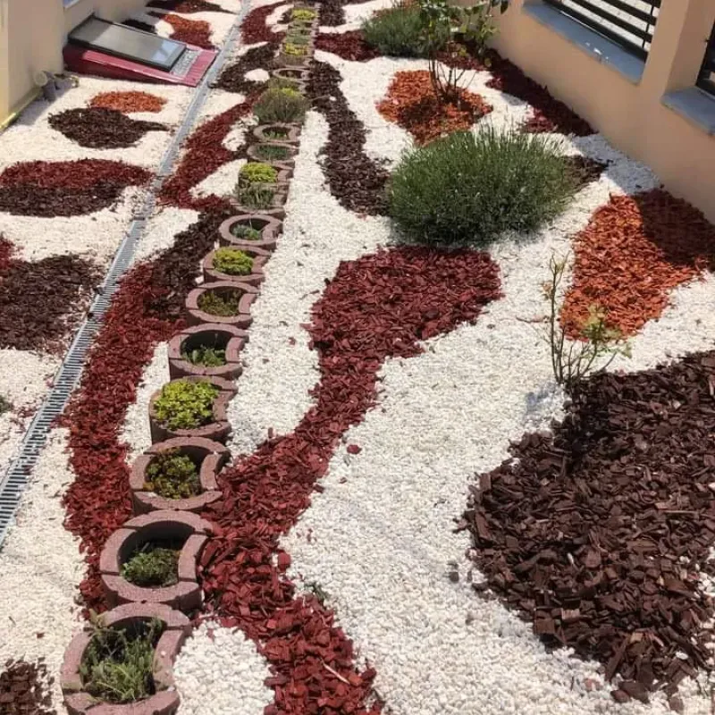 Scoarta decorativa (Maro),60 L pentru 1 metru patrat