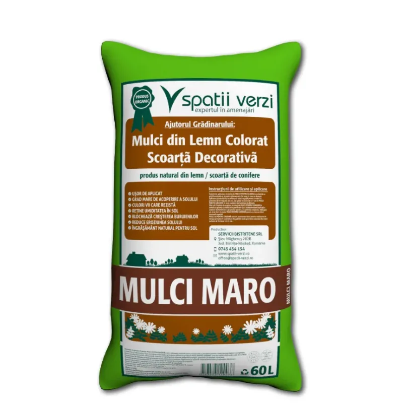 Scoarta decorativa (Maro), 60 L pentru 1 metru patrat Scoarta decorativa (Maro), 60 L pentru 1 metru patrat
