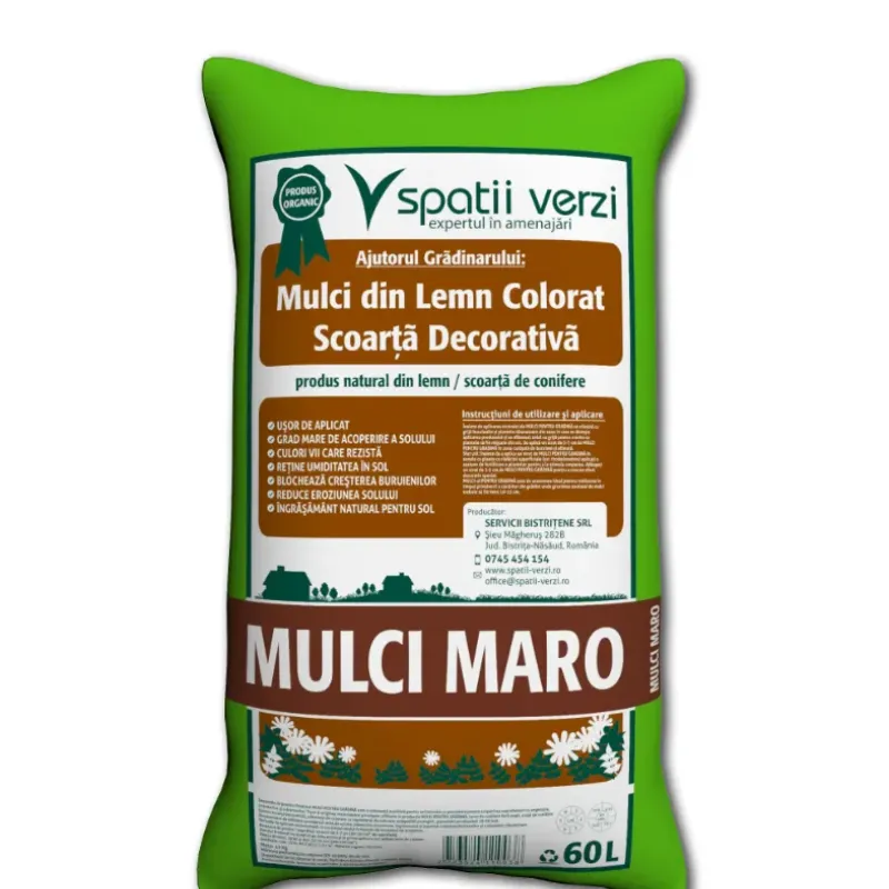 Scoarta decorativa (Maro), 60 L pentru 1 metru patrat Scoarta decorativa (Maro), 60 L pentru 1 metru patrat