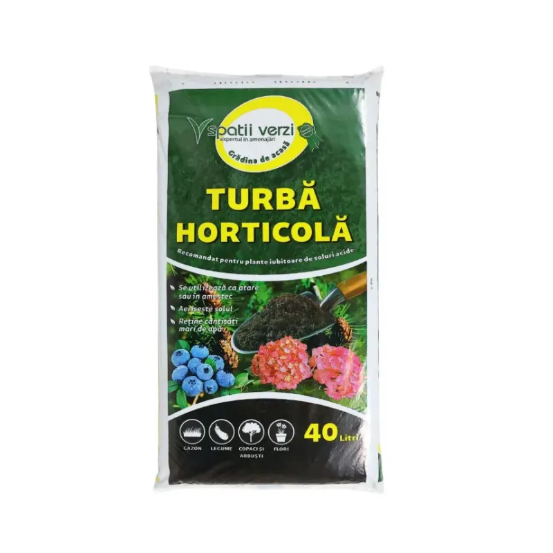 Turba Horticola 40L, ideala pentru plantarea si transplantarea plantelor Turba Horticola 40L, ideala pentru plantarea si transplantarea plantelor