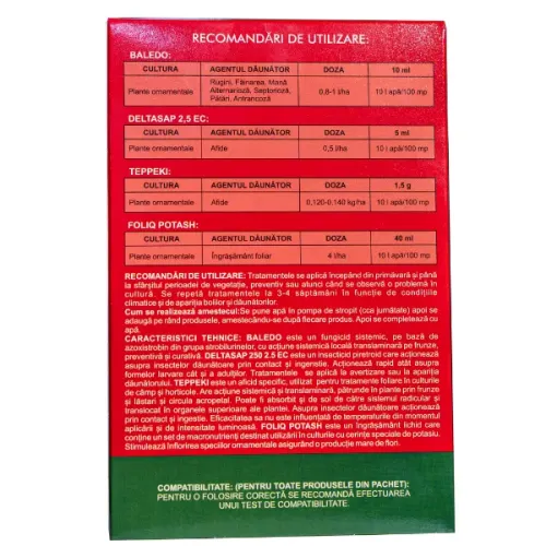 AGRII PACK - Tratament pentru flori / plante 